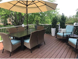 DOEWORKS Expandable Fence Privacy Screen for Balcony Patio Outdoor, Faux Ivy Fencing Panel for Backdrop Garden Backyard Home Decorations - 4PACK