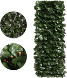 DOEWORKS Expandable Fence Privacy Screen for Balcony Patio Outdoor(Double Sides Leaves), Faux Ivy Fencing Panel for Backdrop Garden Backyard Home Decorations - 2PACK
