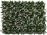 DOEWORKS Expandable Fence Privacy Screen for Balcony Patio Outdoor, 1PC Faux Ivy Fencing Panel for Backdrop Garden Backyard Home Decorations