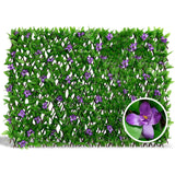 DOEWORKS Expandable Fence Privacy Screen for Balcony Patio Outdoor, 1PC Faux Ivy Fencing Panel for Backdrop Garden Backyard Home Decorations