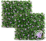 DOEWORKS Expandable Fence Privacy Screen for Balcony Patio Outdoor, 2PCS Faux Ivy Fencing Panel for Backdrop Garden Backyard Home Decorations