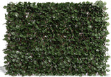 DOEWORKS Expandable Fence Privacy Screen for Balcony Patio Outdoor(Double Sides Leaves), Faux Ivy Fencing Panel for Backdrop Garden Backyard Home Decorations - 2PACK